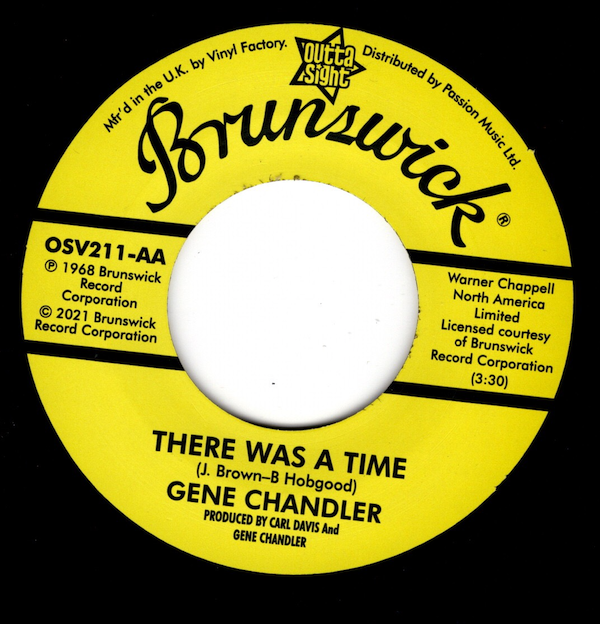 Johnny Jones & The King Casuals - Purple Haze / Gene Chandler - There Was A Time 45 (Outta Sight) 7