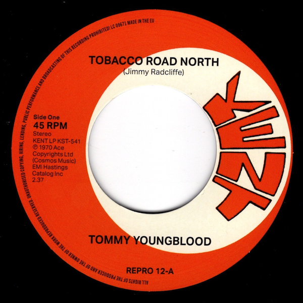 Tommy Youngblood - Tobacco Road North / The Other Brothers - Nobody But Me 45 (Kent) 7