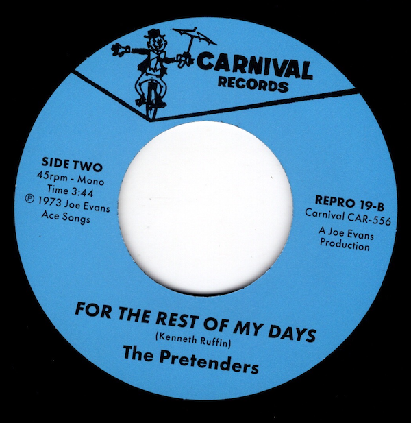 Pretenders - A Broken Heart Cries / For The Rest Of My Days 45 (Carnival/ Kent) 7