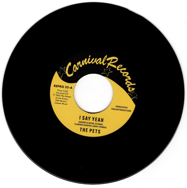 The Pets - I Say Yeah / Lee Williams & The Cymbals - It's Everything About You (That I Love) 45 (Kent) 7