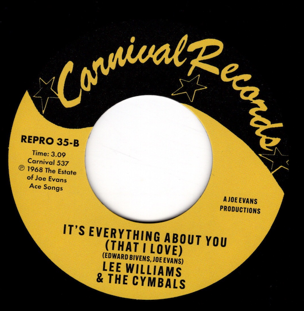 The Pets - I Say Yeah / Lee Williams & The Cymbals - It's Everything About You (That I Love) 45 (Kent) 7