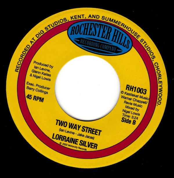 Lorraine Silver - Sunny Day / Two Way Street 45 (Rochester Hills) 7