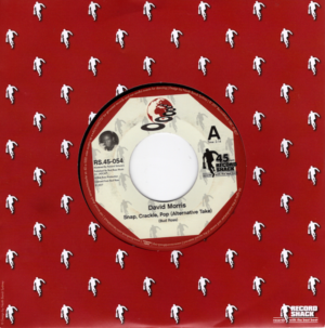 David Morris - Snap, Crackle, Pop (Alt Take) / James Tindal - Easy Does It 45 (Record Shack) 7" Vinyl