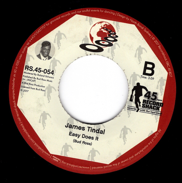 David Morris - Snap, Crackle, Pop (Alt Take) / James Tindal - Easy Does It 45 (Record Shack) 7