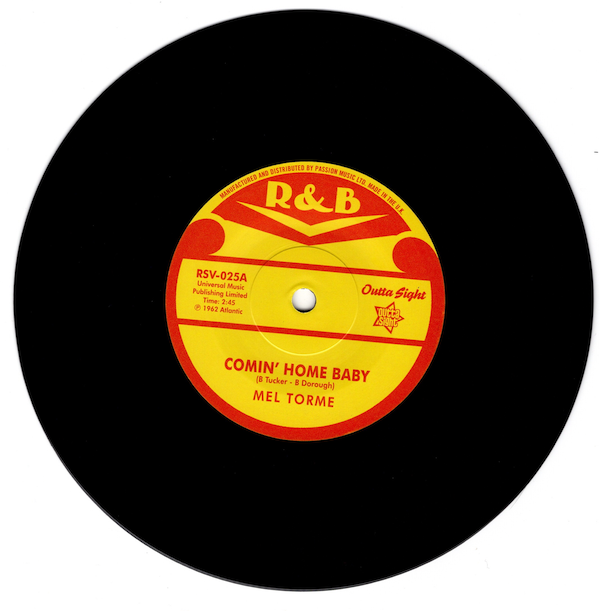 Mel Torme - Comin' Home Baby / Dave Bailey Quintet - Comin' Home Baby 45 (Outta Sight) 7