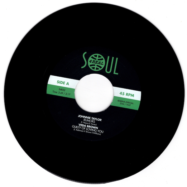 Reserva Especial Stax / Volt - Various Artists 45 (Soul 4 Real) 7