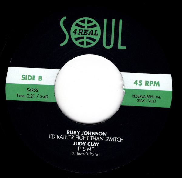 Reserva Especial Stax / Volt - Various Artists 45 (Soul 4 Real) 7