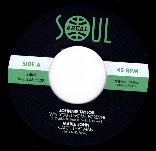 Reserva Especial - Stax / Volt III - Various Artists 45 (Soul 4 Real) 7