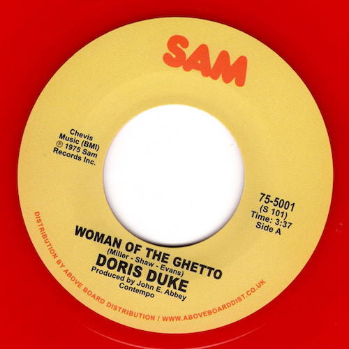 Doris Duke - Woman Of The Ghetto / (Instrumental) 45 (Sam) 7