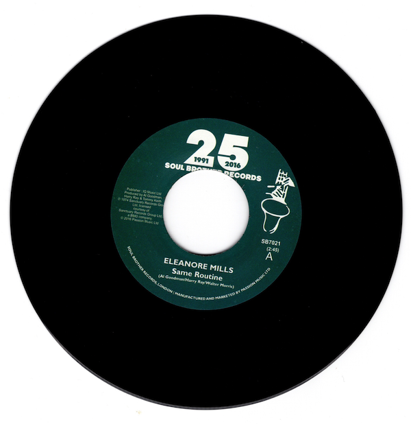 Eleanore Mills - Same Routine / I'm Gonna Get You 45 (Soul Brother) 7