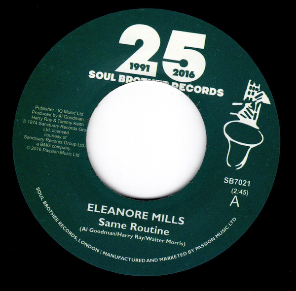 Eleanore Mills - Same Routine / I'm Gonna Get You 45 (Soul Brother) 7