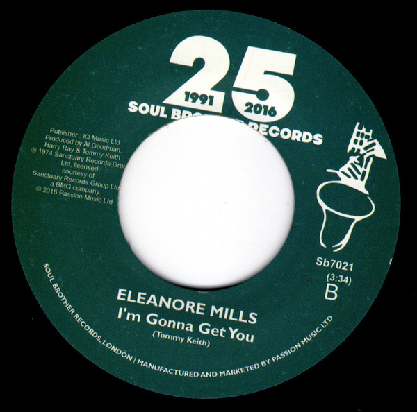 Eleanore Mills - Same Routine / I'm Gonna Get You 45 (Soul Brother) 7