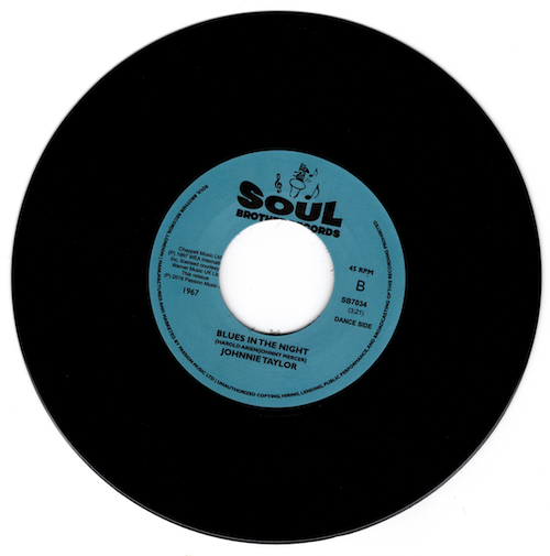 Johnnie Taylor - Ain't That Loving You / Blues In The Night 45 (Soul Brother) 7