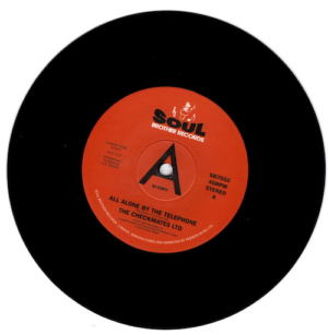 Checkmates Ltd - All Alone By The Telephone / Body Language DEMO 45 (Soul Brother) 7