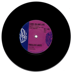 Fabulous Jades - Come On And Live / Planning The Moment 45 (Soul City) 7