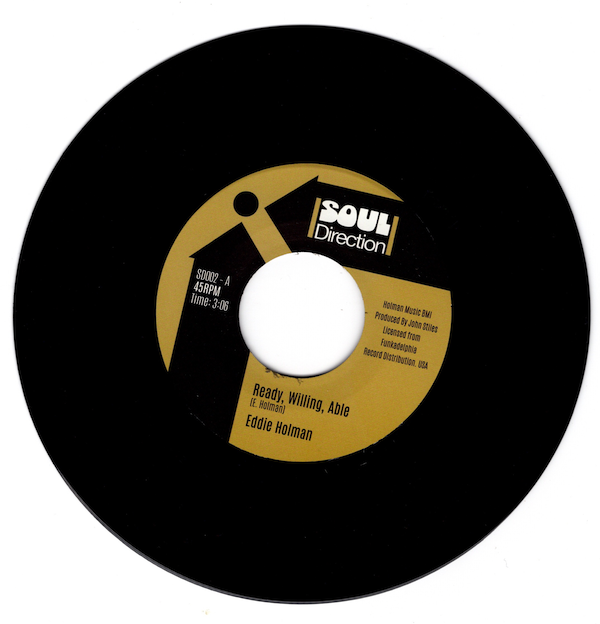 Eddie Holman - Ready, Willing, Able / Too Young For Love 45 (Soul Direction) 7