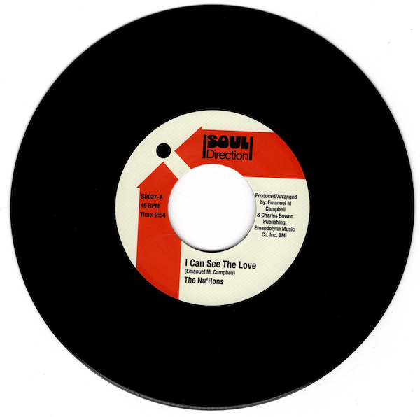 Nu'Rons, The - I Can See The Love / Joy For Me & My Baby 45 (Soul Direction) 7