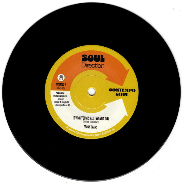 Ebony Evans - Loving You (Is All I Wanna Do) / Lewzarius - Step Up 45 (Soul Direction) 7