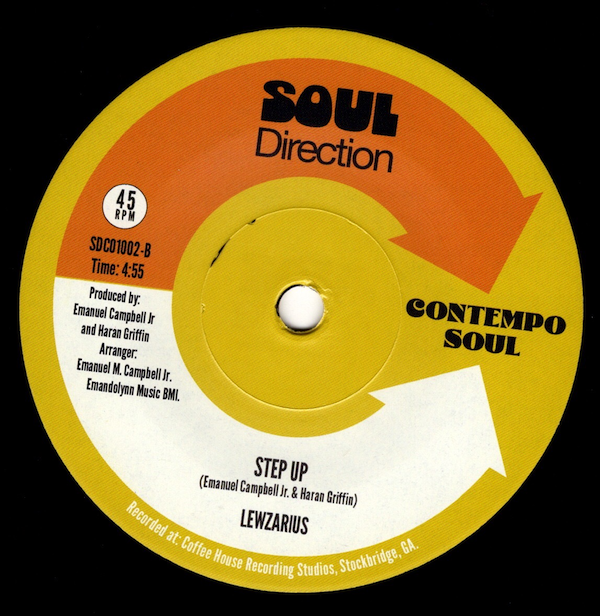 Ebony Evans - Loving You (Is All I Wanna Do) / Lewzarius - Step Up 45 (Soul Direction) 7
