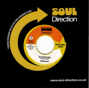 Tomorrows Wish - Got To Keep You Mine / Thanks To You My Baby 45 (Soul Direction) 7