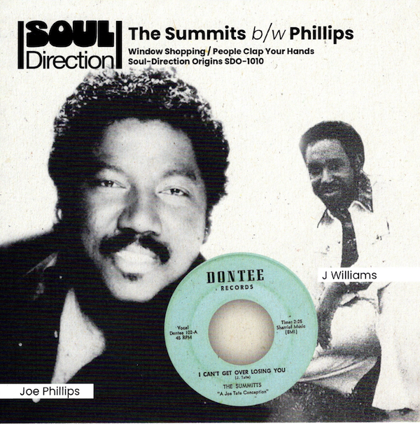 Summits - Window Shopping / Phillips - People Clap Your Hands 45 (Soul Direction) 7