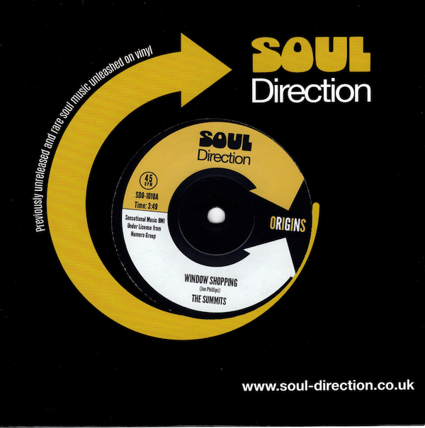 Summits - Window Shopping / Phillips - People Clap Your Hands 45 (Soul Direction) 7