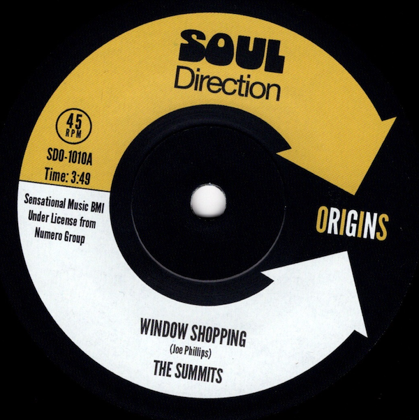 Summits - Window Shopping / Phillips - People Clap Your Hands 45 (Soul Direction) 7