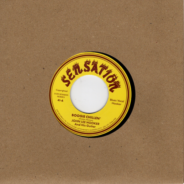 John Lee Hooker - Boogie Chillen' / Boogie Chillen' #2 45 (Ace) 7