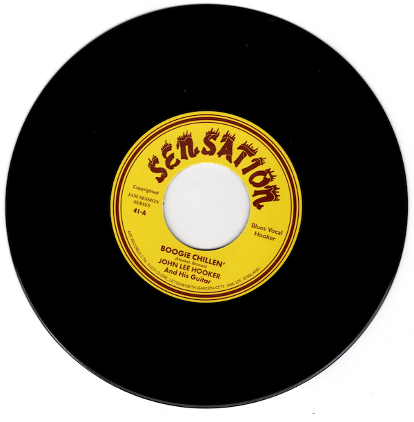 John Lee Hooker - Boogie Chillen' / Boogie Chillen' #2 45 (Ace) 7