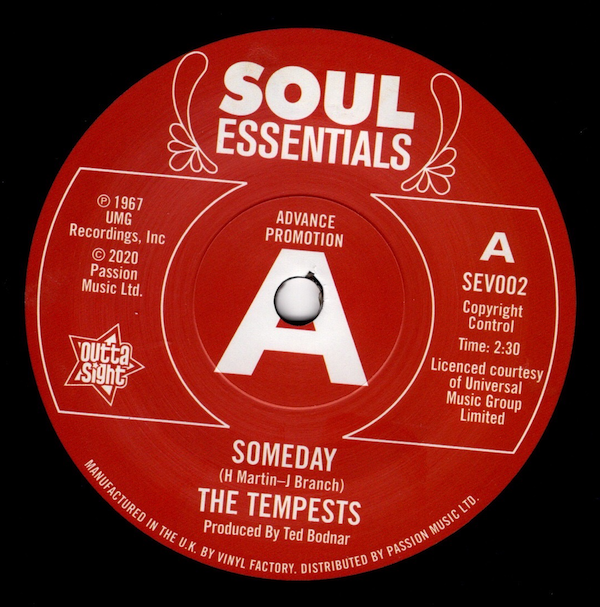 Tempests - Someday / I Don't Want To Lose Her DEMO 45 (Outta Sight) 7
