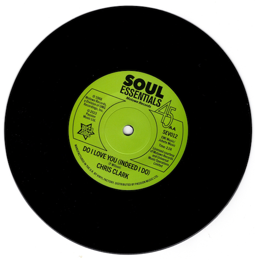 Chris Clark - Something's Wrong / Do I Love You (Indeed I Do) DEMO 45 (Outta Sight) 7