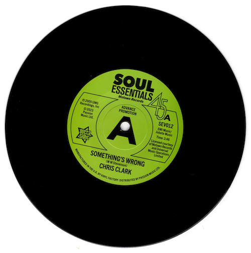 Chris Clark - Something's Wrong / Do I Love You (Indeed I Do) DEMO 45 (Outta Sight) 7