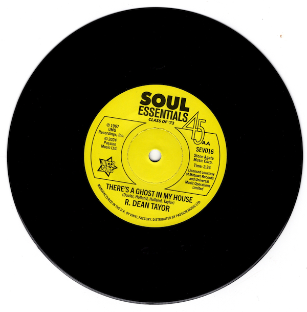 Gloria Jones - Tainted Love / R Dean Taylor - There's A Ghost In My House DEMO 45 (Outta Sight) 7