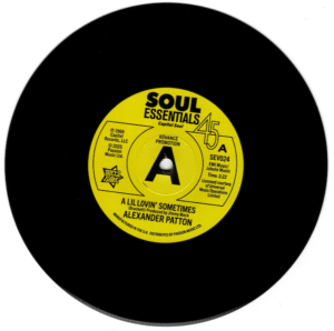 Alexander Patton - A Lil Lovin' Sometimes / True Love DEMO 45 (Outta Sight) 7