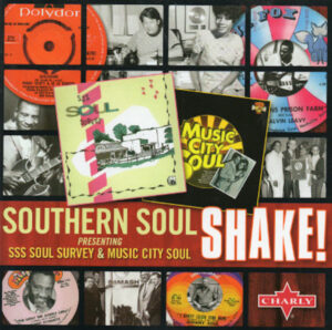 Southern Soul Shake! SSS Soul Survey & Music City Soul - Various Artists 2x CD (Charly)
