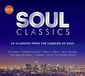 Soul Classics - 60 Classics From The Legends Of Soul - Various Artists 3x CD (Demon)