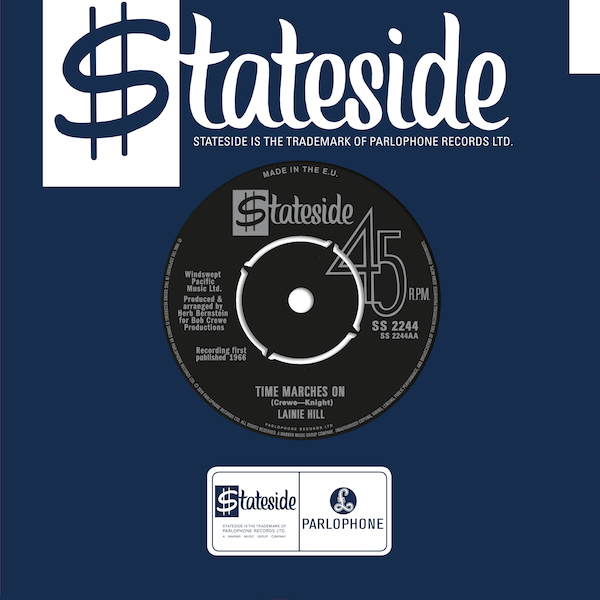 Invitations - What's Wrong With Me Baby / Laine Hill - Time Marches On 45 (Stateside) 7