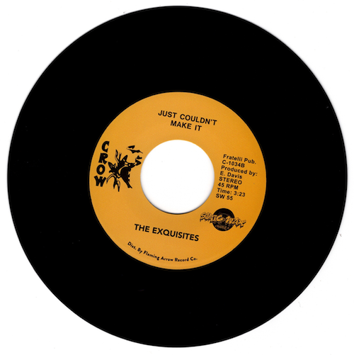 Exquisites - Just Couldn't Make It 45 (Sonic Wax) 7
