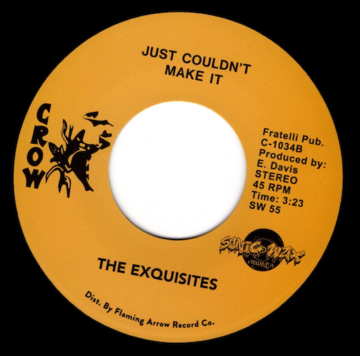 Exquisites - Just Couldn't Make It 45 (Sonic Wax) 7