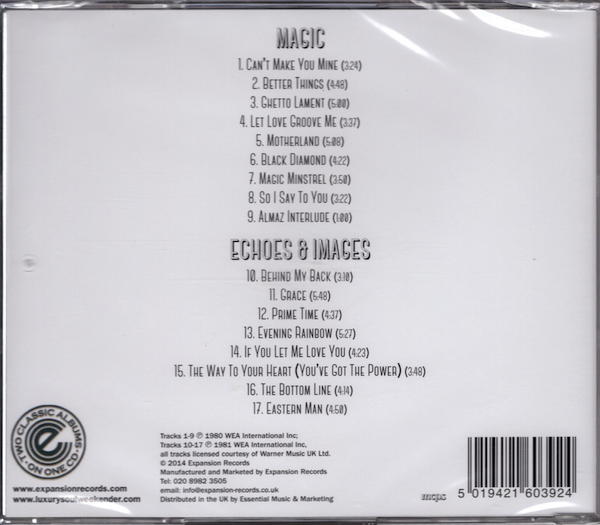 Sylvia St. James - Magic / Echoes & Images CD (Expansion) - Image 2