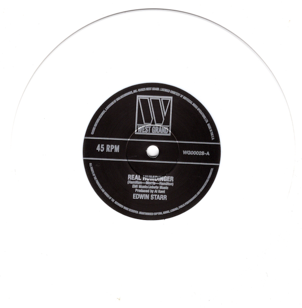 Edwin Starr - Real Humdinger / Scott's On Swingers (S.O.S) 45 (West Grand) LTD WHITE VINYL 7