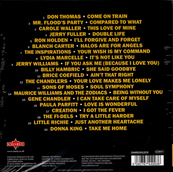Wigan Casino - The Home Of Northern Soul - 50 Golden Years - Various Artists CD (Charly) - Image 3