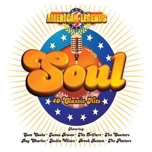 American Legends Soul 40 Classic Hits - Various Artists 2X CD Set (Greyhound)