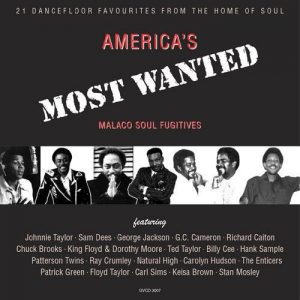 America's Most Wanted Volume 1 Malaco Soul Fugitives CD (Grapevine)