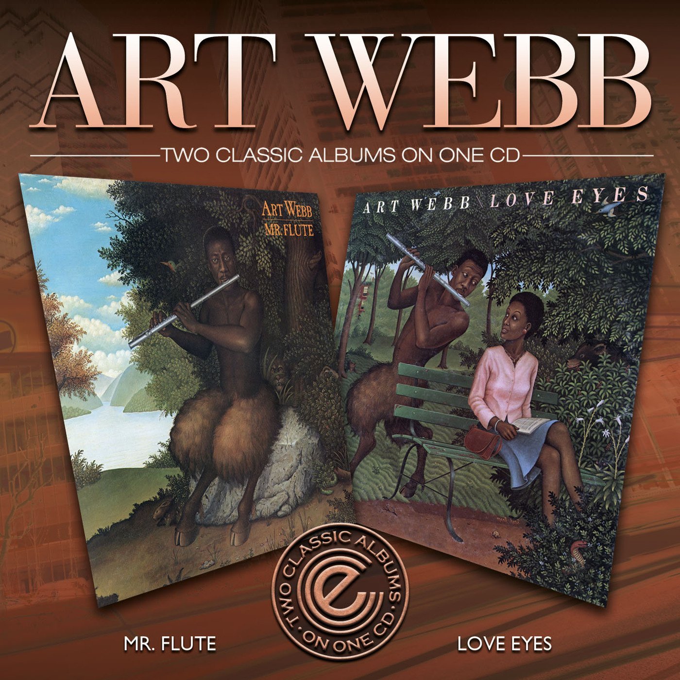 Art Webb - Mr Flute / Love Eyes CD (Expansion)