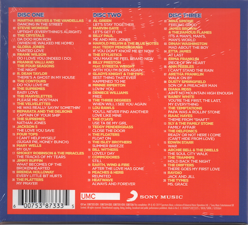 The Best Soul Album In The World…Ever! 3CD (Back)