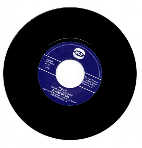 Spanky Wilson - You / Sunshine Of Your Love 45