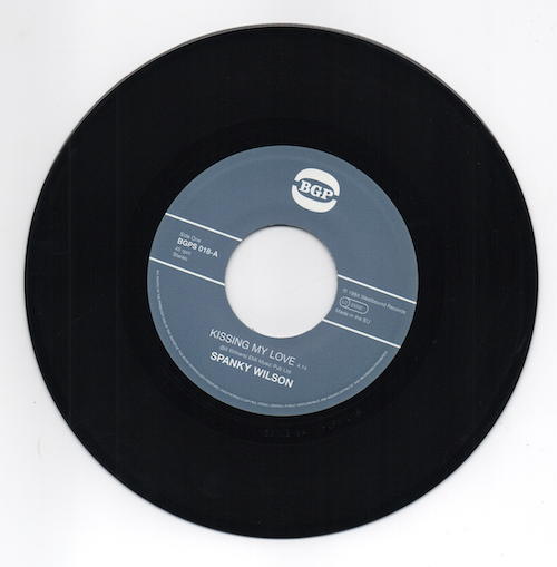 Spanky Wilson - Kissing My Love / Alvin Cash - Stone Thing (Part 1) 45 (BGP) 7