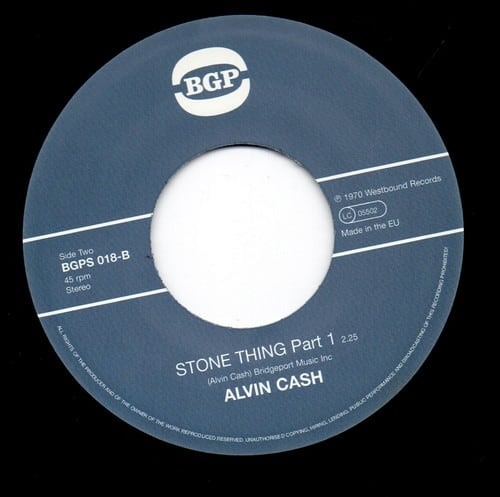 Spanky Wilson - Kissing My Love / Alvin Cash - Stone Thing (Part 1) 45