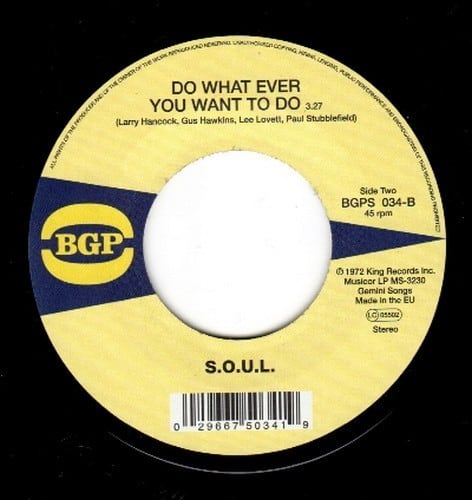 Burning Spear / Do What Ever You Want To Do 7